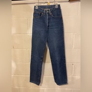 Vintage 501s women’s specific Levi’s